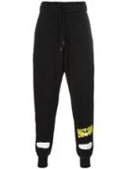 Off-white Diagonals Spray Pants, Men's, Size: Large, Black, Cotton