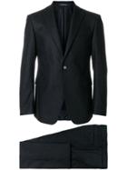 Tagliatore Formal Fitted Two-piece Suit - Blue