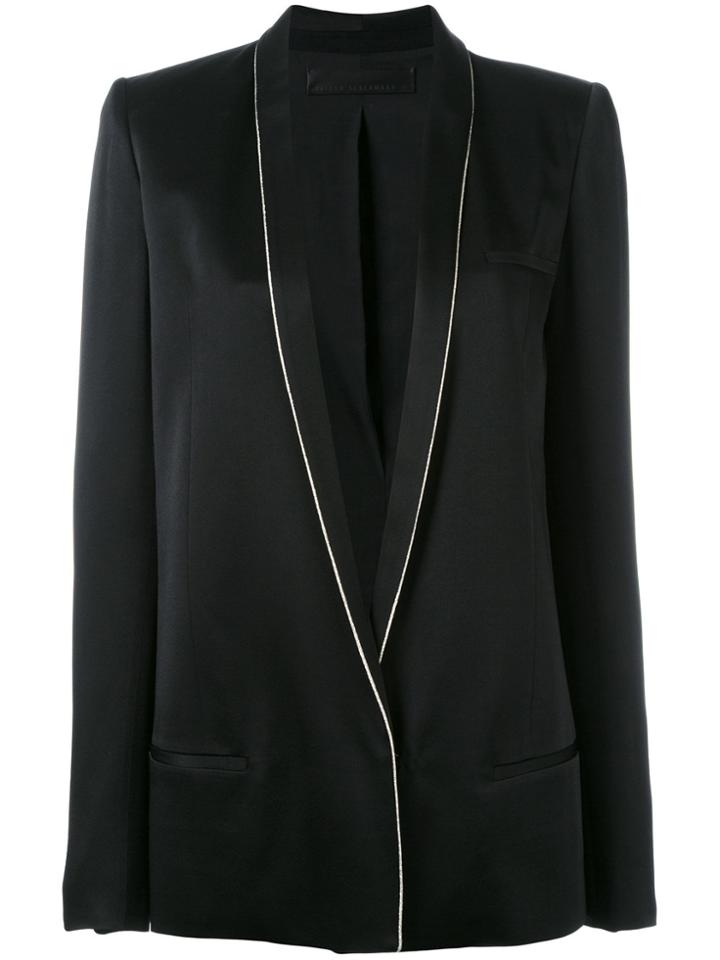 Haider Ackermann Piped Trim Blazer - Black