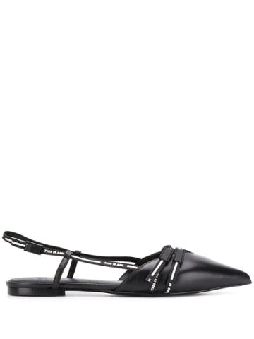 Ash Delight Ballerina Shoes - Black