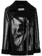 Calvin Klein Jeans Off-centre Zipped Jacket - Black