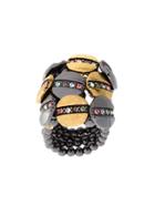 Camila Klein Earrings And Ring Set - Metallic