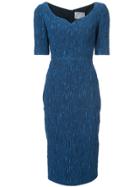 Jason Wu Sweetheart Neck Dress - Blue