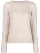 Max Mara Ribbed Sweater - Grey