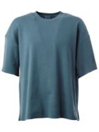 L'eclaireur 'shigoto' T-shirt, Adult Unisex, Size: Medium, Blue, Cotton/polyamide/spandex/elastane