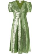 Hvn Paula Sequin-embellished Dress - Green