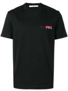 Givenchy Embroidered Logo T-shirt - Black