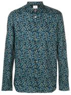 Ps Paul Smith Printed Button-up Shirt - Black