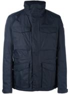 Save The Duck Flap Pocket Padded Jacket - Blue
