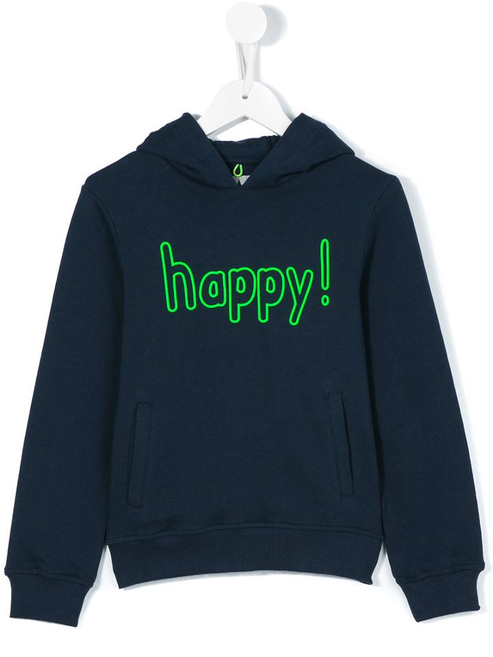 Macchia J Kids Happy Sweatshirt, Toddler Boy's, Size: 4 Yrs, Blue
