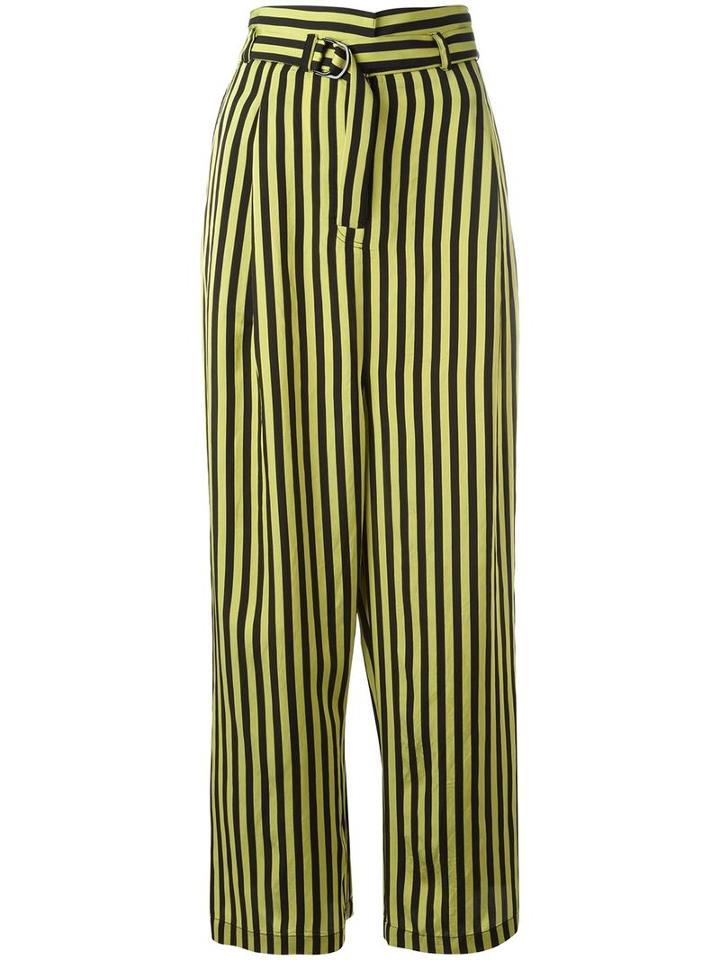 Christian Wijnants 'penny' Wide-legged Trousers, Women's, Size: 36, Black, Polyamide/acetate