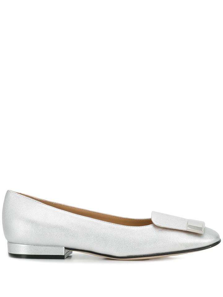 Sergio Rossi Sr1 Ballerinas - Silver