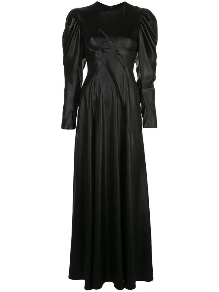 Sies Marjan Satin Dress - Black