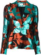 Delpozo Abstract Print Blazer