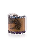 Francesca Villa Multicoloured Madame Pollet Sapphire And White Gold