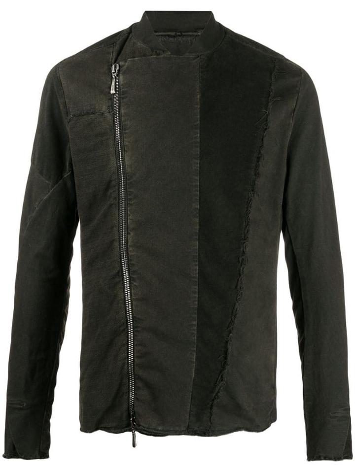 Masnada Fitted Zip Jacket - Grey