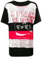 Marc Jacobs Street-sign Print T-shirt - Black