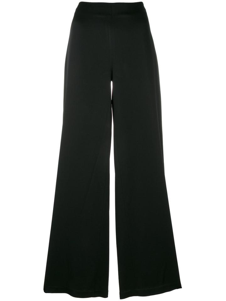Vivetta - Flared Trousers - Women - Acetate/viscose - 44, Black, Acetate/viscose