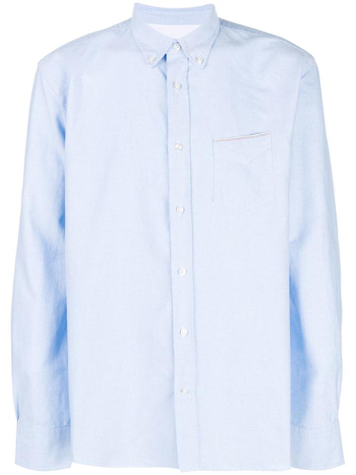 Officine Generale Classic Button-down Shirt - Blue