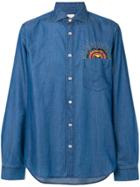 Paul Smith Embroidered Sun Shirt - Blue