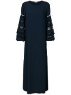 P.a.r.o.s.h. Long 'angelica' Dress - Blue