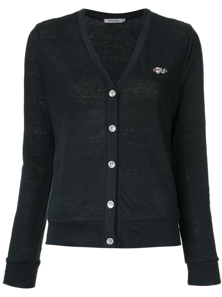 Guild Prime Logo Fitted Cardigan - Blue