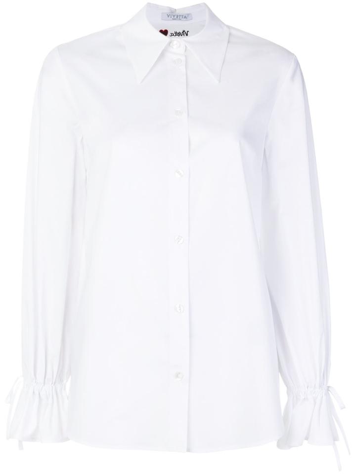 Vivetta Tied Cuffs Shirt - White