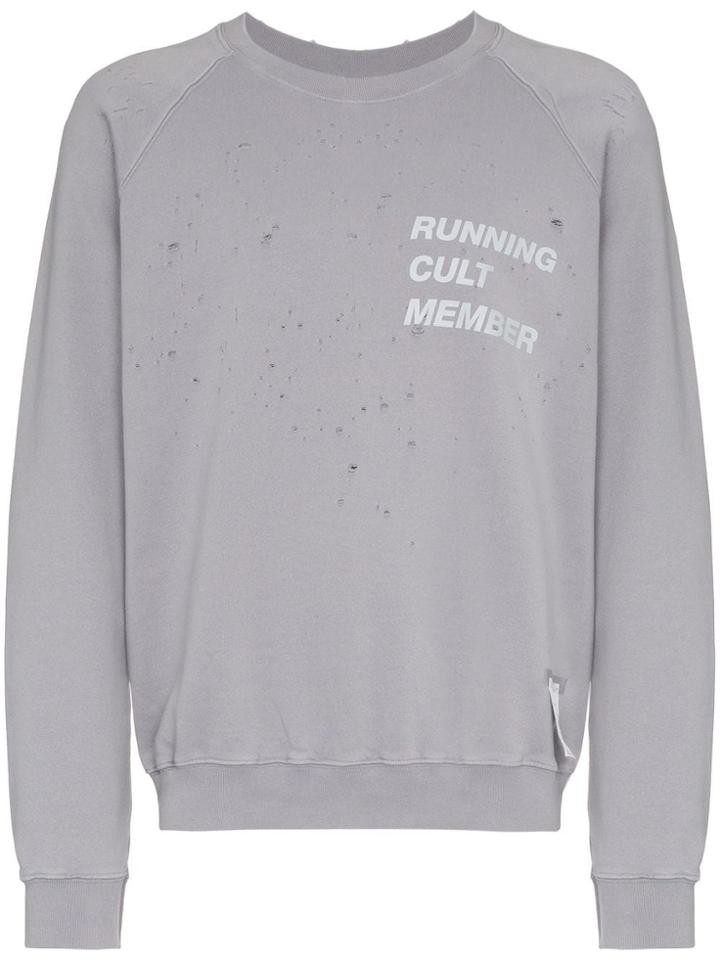 Satisfy Cult Logo Jumper - Grey