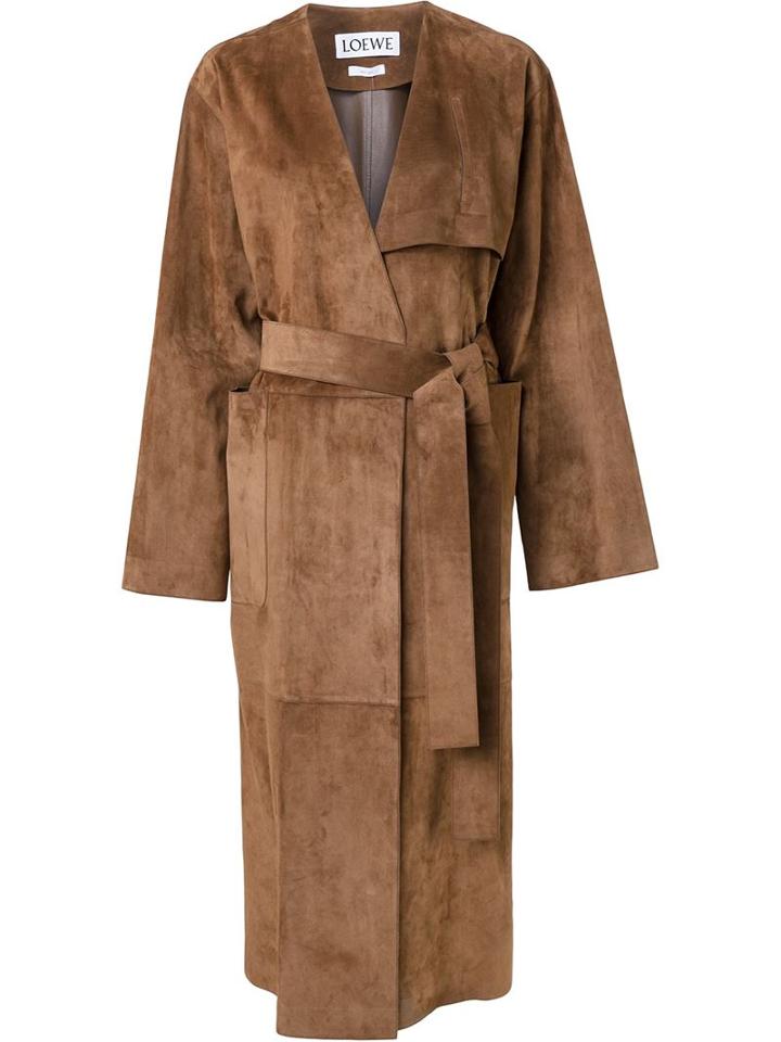 Loewe Long Belted Coat