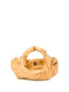 The Row Twisted Silk Mini Tote - Orange