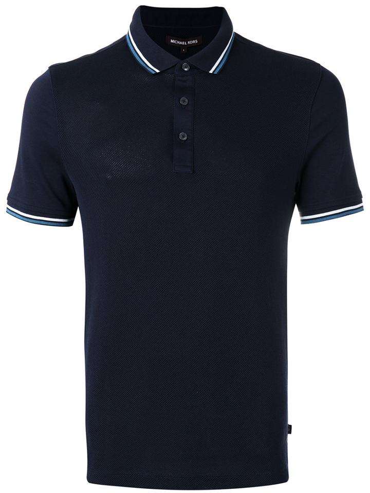 Michael Kors Classic Polo Top, Men's, Size: Xxl, Blue, Cotton