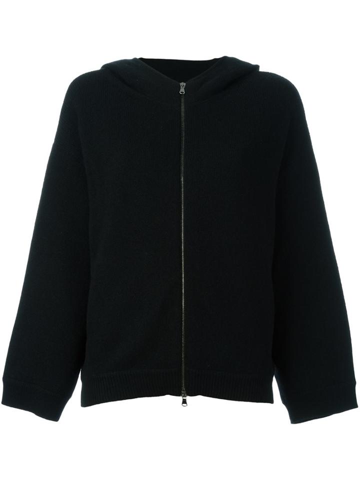 Dorothee Schumacher Zip Up Cardigan, Women's, Size: 1, Black, Cashmere/wool