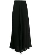 Brunello Cucinelli High Waisted Maxi Skirt - Black