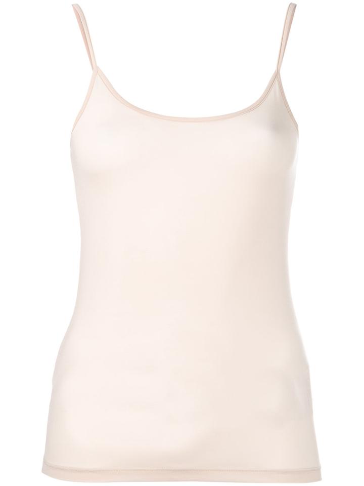 Jil Sander - Classic Tank Top - Women - Polyester/spandex/elastane - S, Women's, Nude/neutrals, Polyester/spandex/elastane