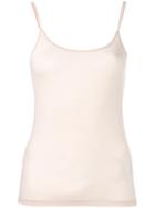 Jil Sander - Classic Tank Top - Women - Polyester/spandex/elastane - S, Women's, Nude/neutrals, Polyester/spandex/elastane