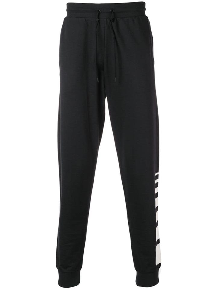 Ea7 Emporio Armani Black Track Pants