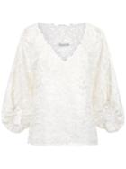 Martha Medeiros Gil Lace Blouse - White