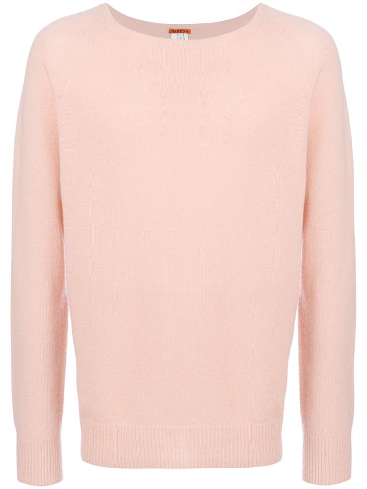 Barena Giro Jumper - Pink & Purple