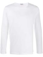 Ron Dorff Long Sleeved Cotton T-shirt - White
