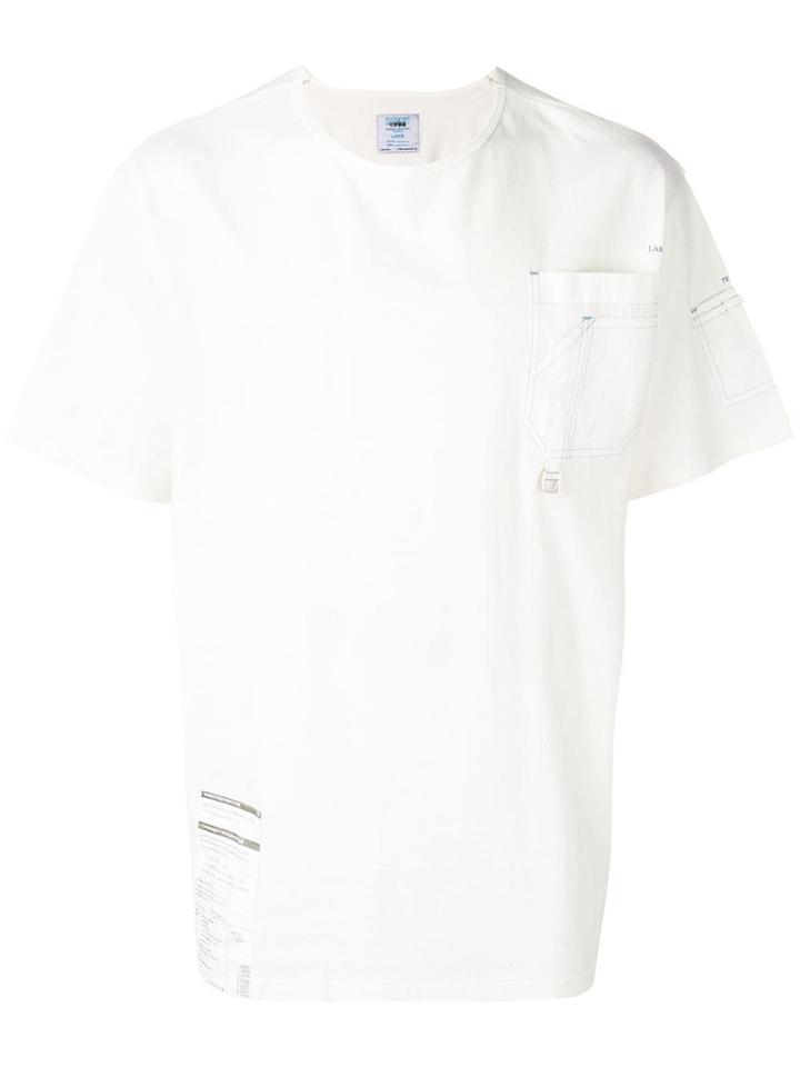 C2h4 Chest Pocket T-shirt - White