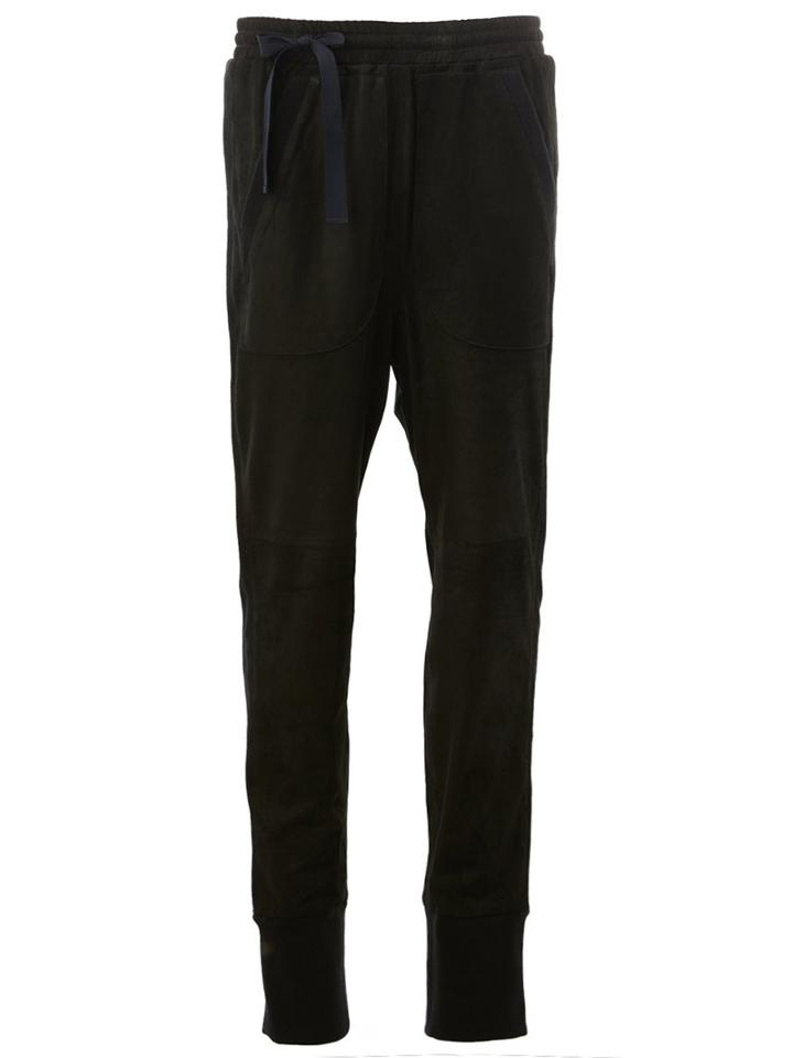 A.f.vandevorst 'phone Call' Trousers, Women's, Size: Small, Black, Lamb Skin