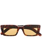 Gucci Eyewear Tortoiseshell Frame Sunglasses - Brown