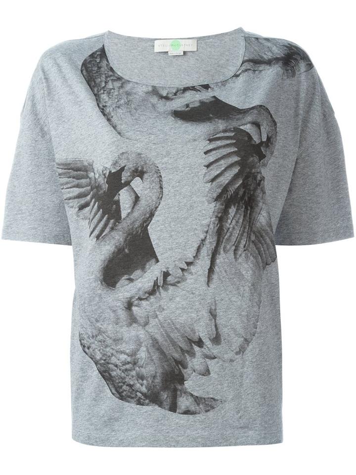 Stella Mccartney Swan Print T-shirt