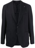 Tagliatore Straight Fit Suit Jacket - Blue