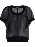 Penelophe S Sphere Semi Sheer Organza Blouse