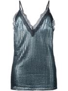 House Of Holland 'chainmail' Slip Blouse