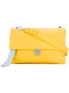 No21 Pebbled Shoulder Bag - Yellow & Orange