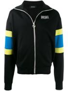 Diesel S-akon Zip-up Sweatshirt - Black