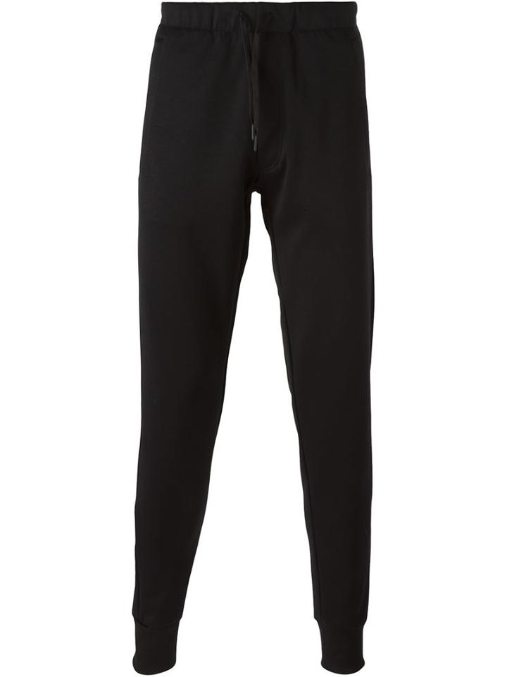 Y-3 Drawstring Track Pants, Men's, Size: Xl, Black, Cotton/polyester
