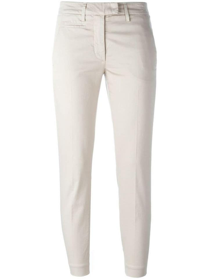 Dondup Cropped Chino Trousers - Neutrals